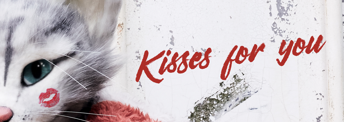 Ippenstift Schriftzug: Kisses for you